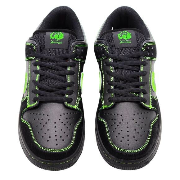 Psychworld Low Pro Men’s Shoes Sneakers Black Neon Green US 8 UK 7.5 - NWB
